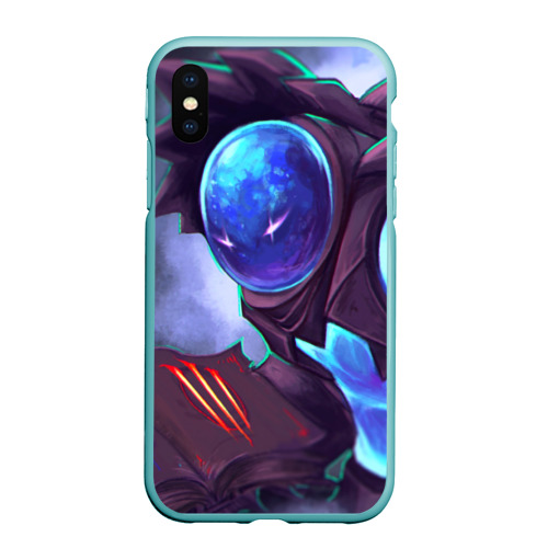 Чехол для iPhone XS Max матовый Arc Warden, цвет мятный