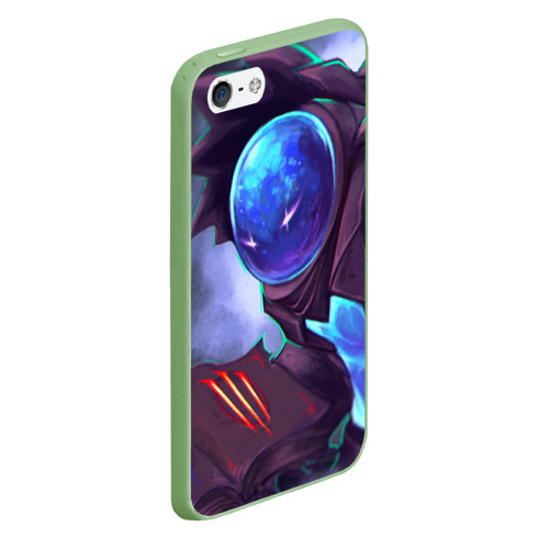 Чехол для iPhone 5/5S матовый Arc Warden, цвет салатовый - фото 3