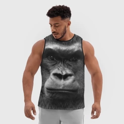 Мужская спортивная майка 3D Взгляд - фото 2
