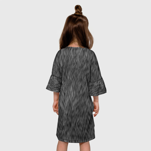 Детское платье 3D Взгляд, цвет 3D печать - фото 5