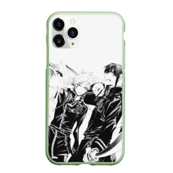 Чехол для iPhone 11 Pro Max матовый Аллен и Канда