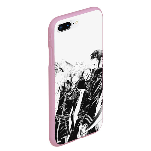 Чехол для iPhone 7Plus/8 Plus матовый Аллен и Канда, цвет розовый - фото 3