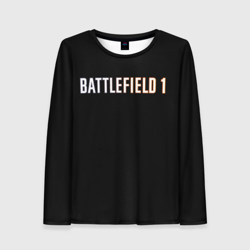 Женский лонгслив 3D BATTLEFIELD 1