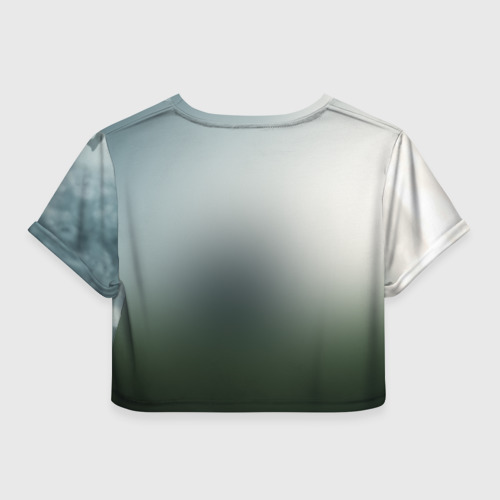Женская футболка Crop-top 3D BATTLEFIELD 1, цвет 3D печать - фото 2