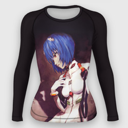 Женский рашгард 3D Евангелион Аянами