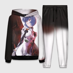 Женский костюм с толстовкой 3D Евангелион 5
