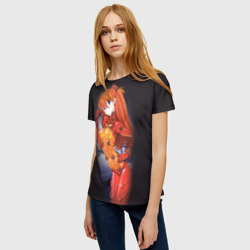 Женская футболка 3D Евангелион 7 - фото 2