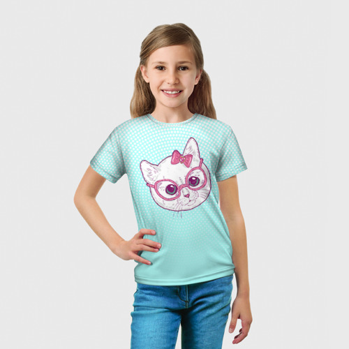 Детская футболка 3D С кошками - фото 5