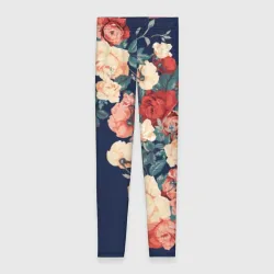 Леггинсы 3D Fashion flowers