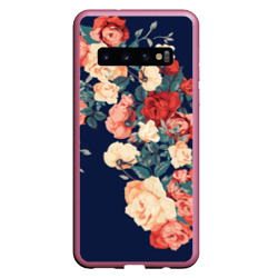 Чехол Samsung Galaxy S10 Fashion flowers