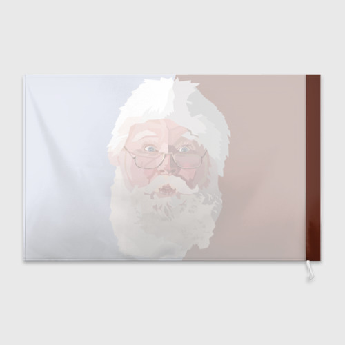 Флаг 3D Санта Клаус в стиле WPAP - фото 2