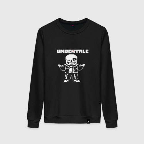 Женский свитшот хлопок Undertale logo Фото 01 Женский свитшот хлопок Undertale logo Фото 01