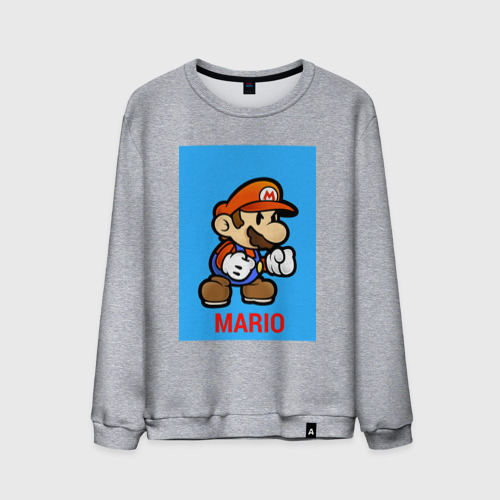 Мужской свитшот хлопок SUPERMARIO Фото 01 Мужской свитшот хлопок SUPERMARIO Фото 01