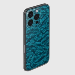 Чехол для iPhone 16 Pro силиконовый с защитой камеры Акулы - фото 2