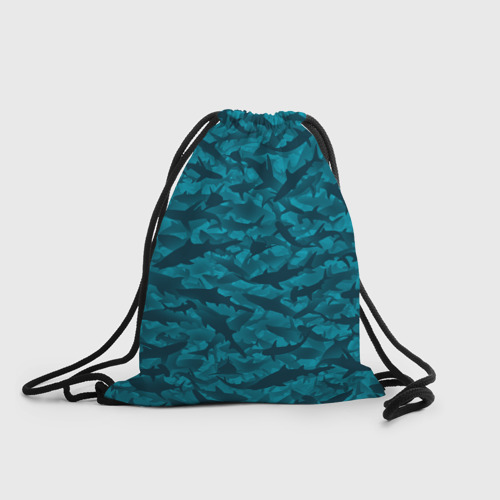 Рюкзак-мешок 3D Акулы