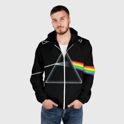 Мужская ветровка 3D Pink Floyd - фото 2