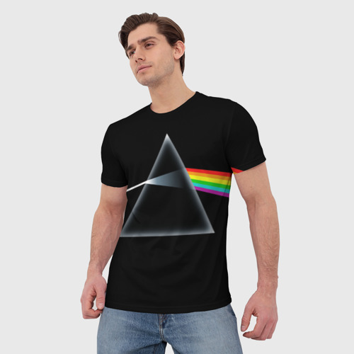 Мужская футболка 3D Pink Floyd, цвет 3D печать - фото 3