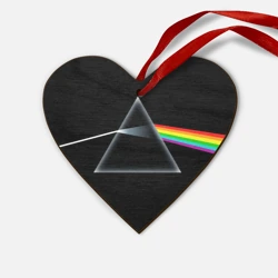 Деревянная игрушка Сердце Pink Floyd