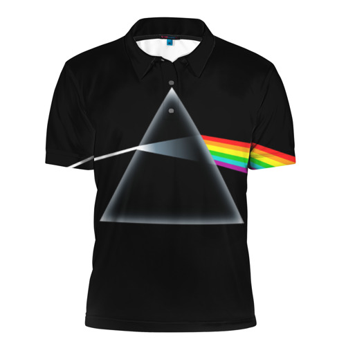 Мужская рубашка поло 3D Pink floyd Фото 01 Мужская рубашка поло 3D Pink floyd Фото 01