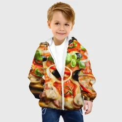 Детская куртка 3D Пицца - фото 2