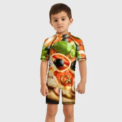Детский купальный костюм 3D Пицца - фото 2