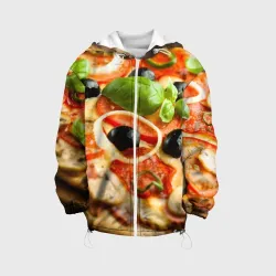 Детская куртка 3D Пицца