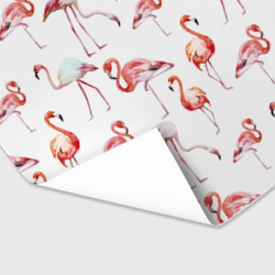 Бумага для упаковки 3D Узор из фламинго - фото 2