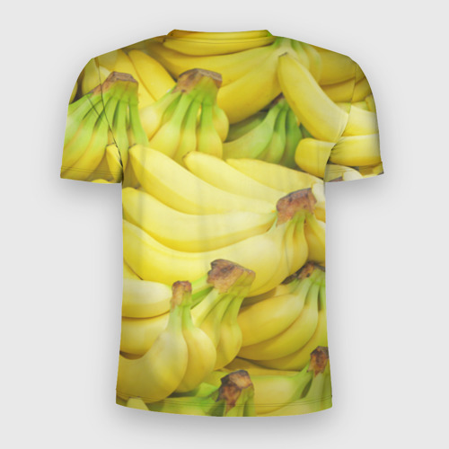 Мужская футболка 3D Slim бананы, цвет 3D печать - фото 2