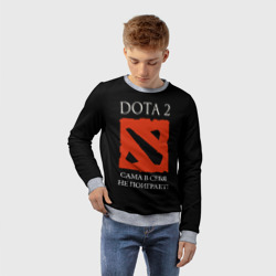 Детский свитшот 3D Dota 2 сама в себя не поиграет! - фото 2