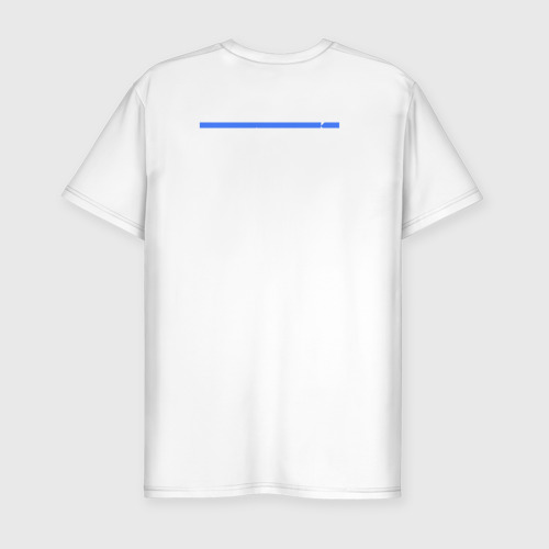 Мужская футболка хлопок Slim Проект Экс 'Чемпион' [2016], цвет белый - фото 2