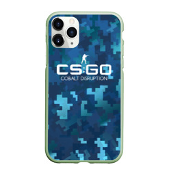 Чехол для iPhone 11 Pro матовый Cs:go - Cobalt Disruption Ржавый кобальт