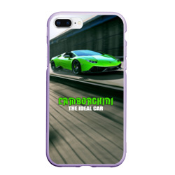 Чехол для iPhone 7Plus/8 Plus матовый Lamborghini