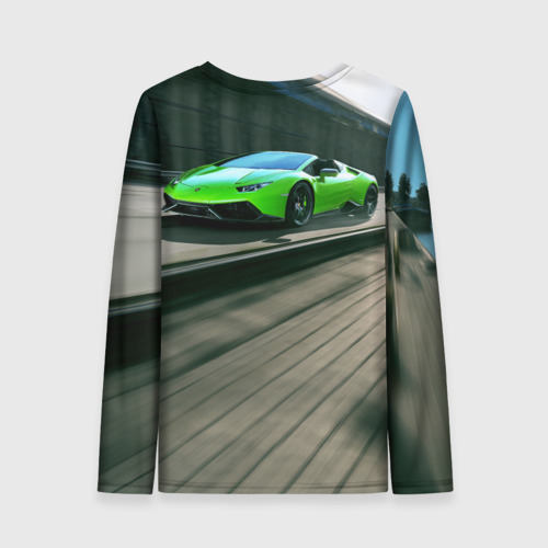 Женский лонгслив 3D Lamborghini - фото 2