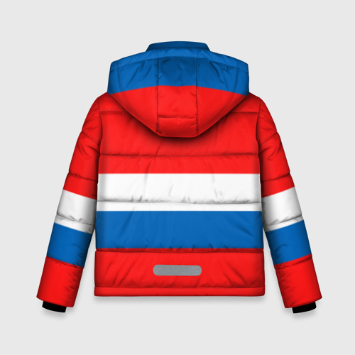 Зимняя куртка для мальчиков 3D Сборная России Домашняя форма, цвет красный - фото 2