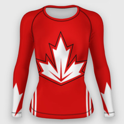 Женский рашгард 3D Сборная Канады по хоккею 2016