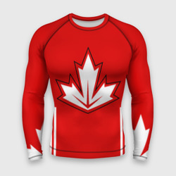 Мужской рашгард 3D Сборная Канады по хоккею 2016