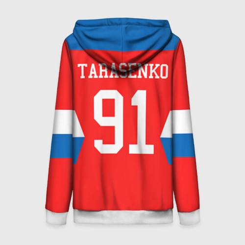 Женская толстовка 3D на молнии Форма  № 91 TARASENKO, цвет белый - фото 2