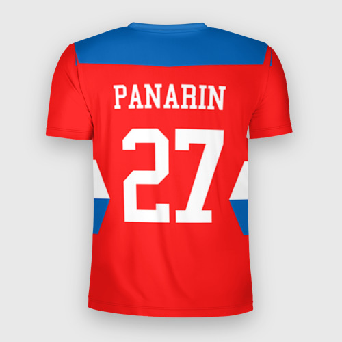 Мужская футболка 3D Slim Форма № 27 Panarin, цвет 3D печать - фото 2