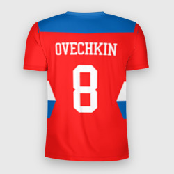 Мужская футболка 3D Slim Форма № 8 Ovechkin