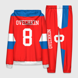 Форма № 8 Ovechkin – Мужской костюм с толстовкой 3D с принтом купить со скидкой в -20%