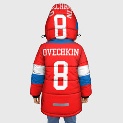 Зимняя куртка для девочек 3D Форма № 8 Ovechkin - фото 2