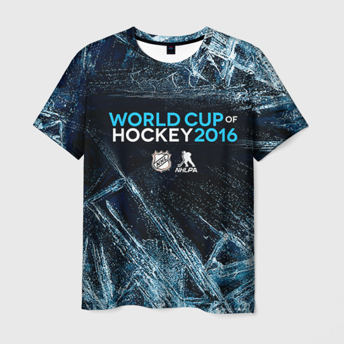 Мужская футболка 3D Кубок мира по хоккею 2016, цвет 3D печать