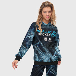 Женский костюм с толстовкой 3D Кубок мира по хоккею 2016 - фото 2