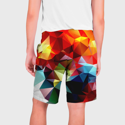 Мужские шорты 3D Polygon, цвет 3D печать - фото 2