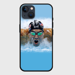 Чехол для iPhone 14 Swimmer