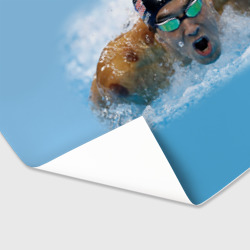Бумага для упаковки 3D Swimmer - фото 2