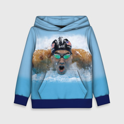 Детская толстовка 3D Swimmer