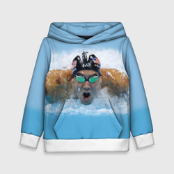 Детская толстовка 3D Swimmer