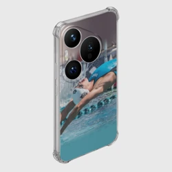 Чехол для Huawei Pura 70 Pro Пловец - фото 2