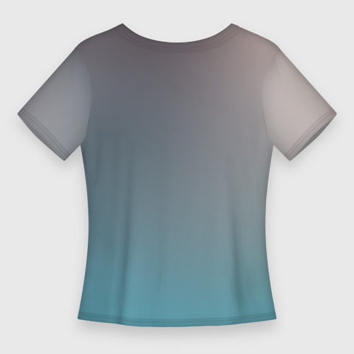 Женская футболка 3D Slim Пловец, цвет 3D печать - фото 2